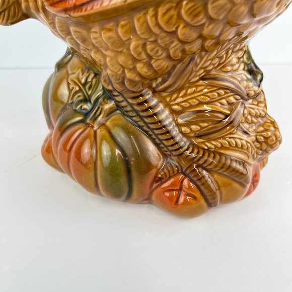 Ceramic Rooster Figurine 12 Inch High Glazed - Picture 7 of 9